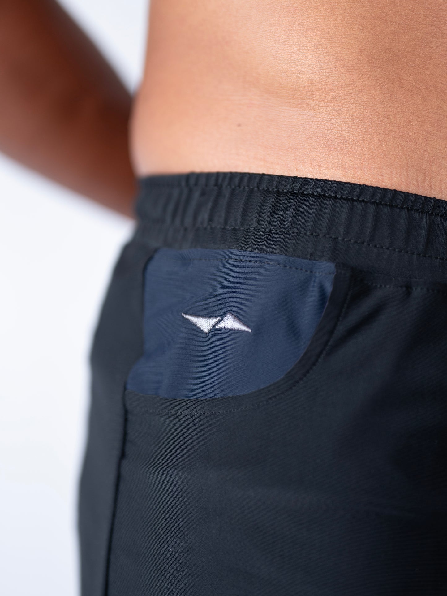 Jet Black SWYM All-Day Active Gym & Swim Shorts