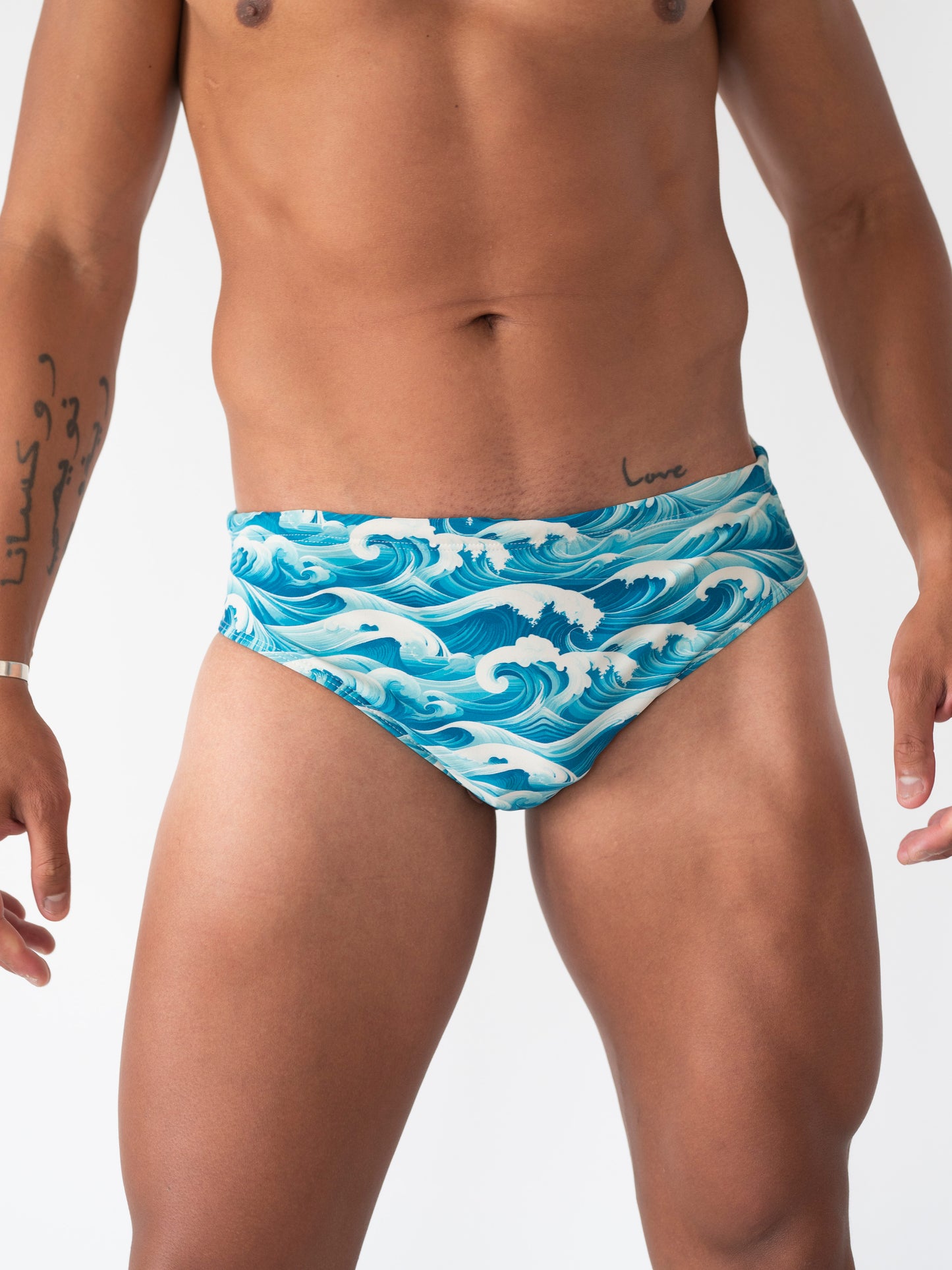 2-Pack Wave & Aurora Swimming Briefs