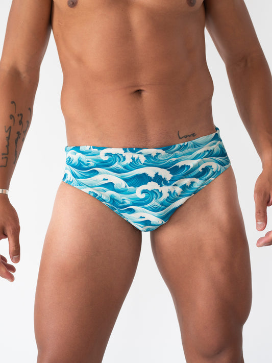The Wave Swimming Briefs
