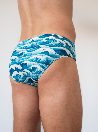 The Wave Swimming Briefs