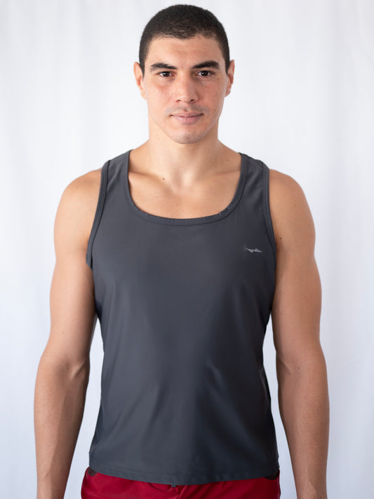 Ash Grey All-Day Active Tank Top