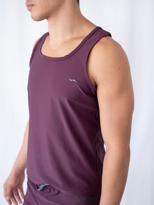 Plum Purple All-Day Active Tank Top