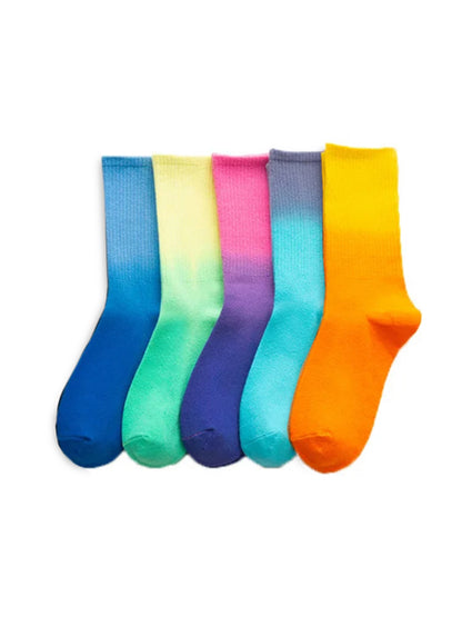 The Rudest Ombre Socks 5 Pack