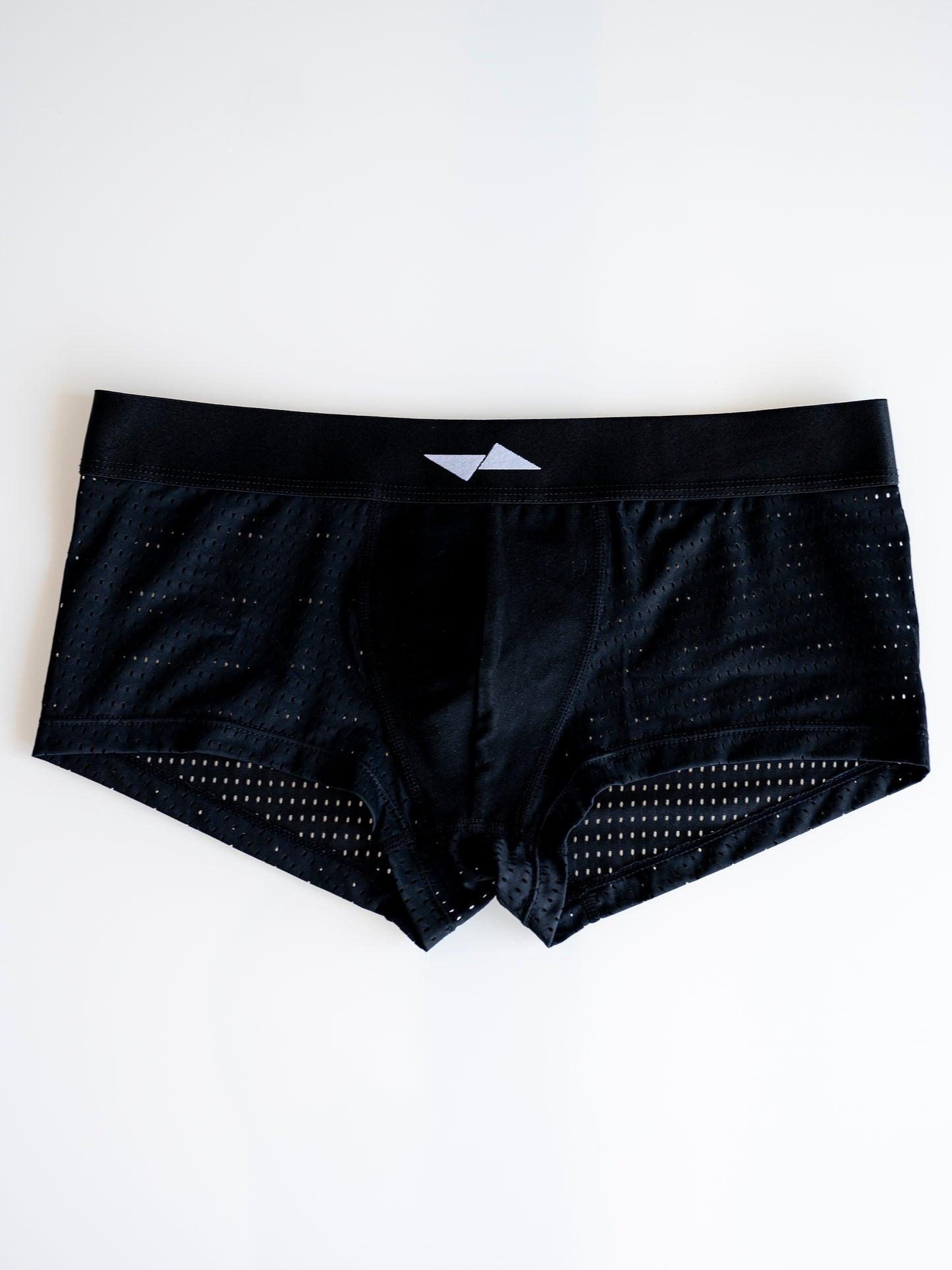 Deluxe Mesh Boxers - Black