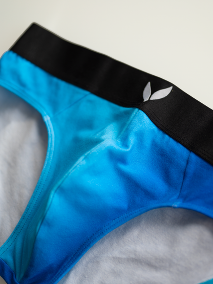 Ombre Gradient Classic Briefs - Blue