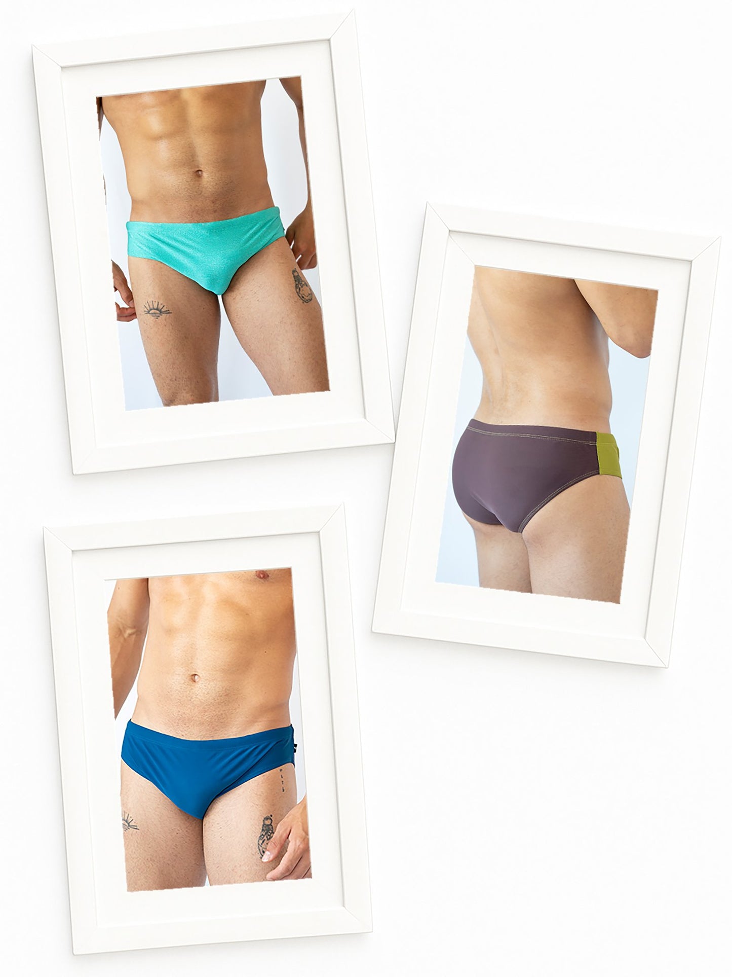 Pack de 3 Slips de Bain Mix & Match – 20 % de Réduction